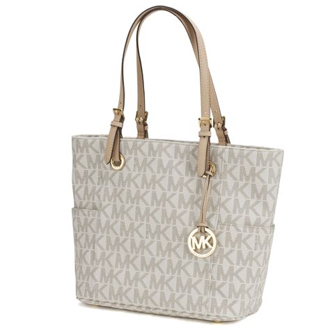 michael kors vanilla tote.